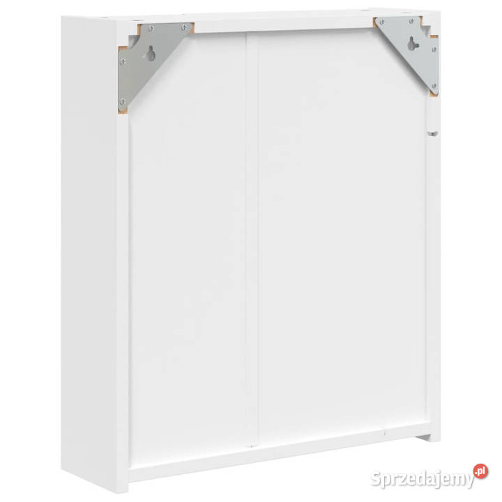 Szafka łazienkowa z lustrem i LED biała 45x13x52 Meble Warszawa sprzedam