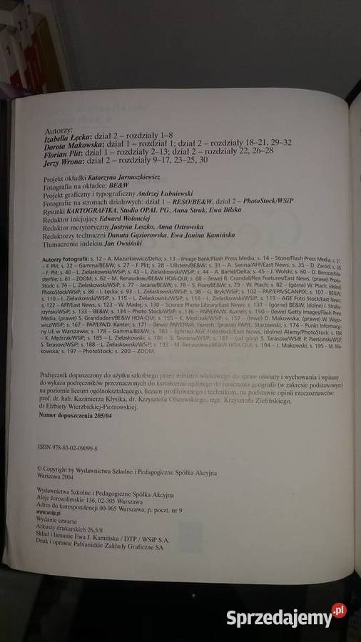 geografia wsip antykwariaty Warszawa Bródno