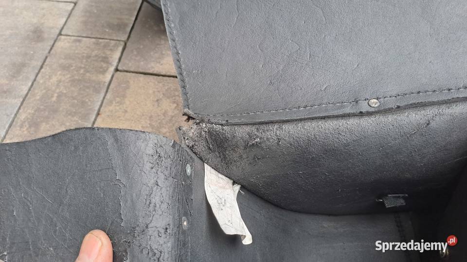 skórzane sakwy boczne motocyklowe piórnik Opole