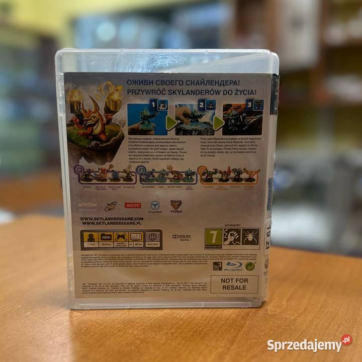 Gra na 3 Skylanders Spyros Adventure Gry na konsole Elbląg