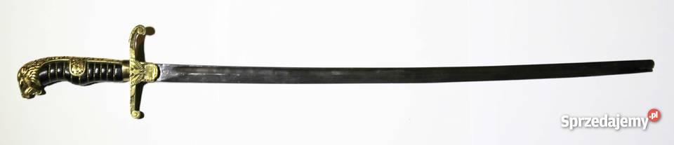 szabla prawdopodobnie niemiecka paradna soligen Militaria warmińsko-mazurskie Leleszki