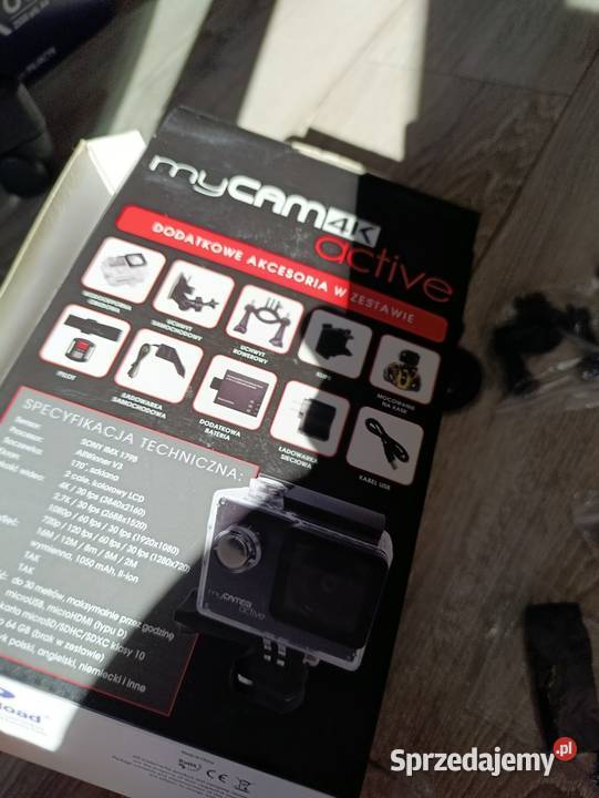 zestaw akcesoriów dodatków do kamery sportowej Poznań