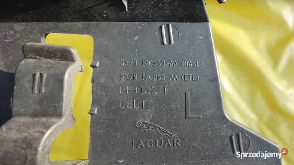 jaguar xe x760 ślizg mocowanie spryskiwacza lewe
