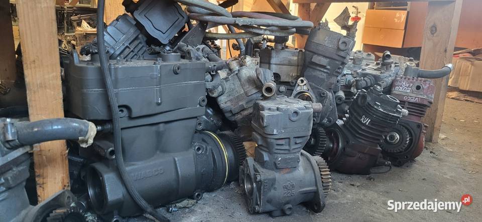SPRĘŻARKA KOMPRESOR POWIETRZA VOLVO FL FM FH ciężarowe Motoryzacja Mojusz