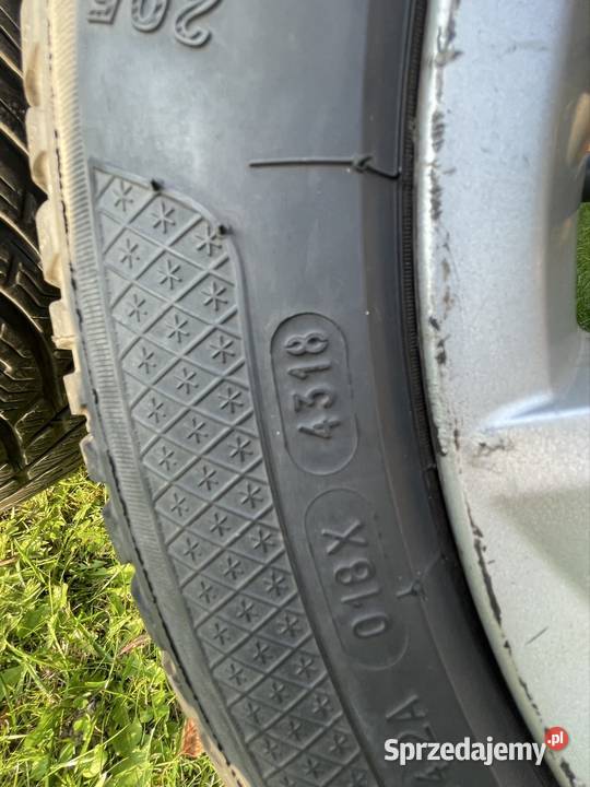 Oryginalne felgi Citroen 17 opony zimowe Kleber Częstochowa