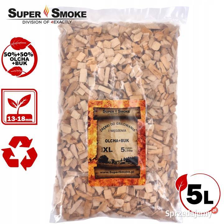 Zrębki Wędzarnicze Super Smoke OLCHABUK KL13 Przybory i części Białystok