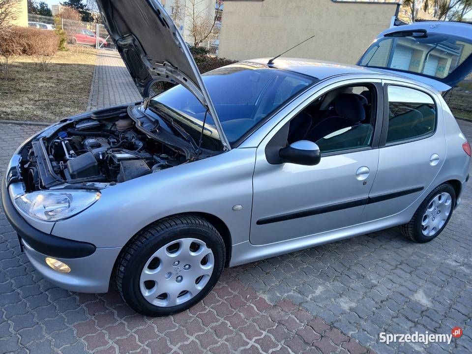Peugeot 206 lift 20032004bez korozji 11 benzyna 4/5 kujawsko-pomorskie sprzedam
