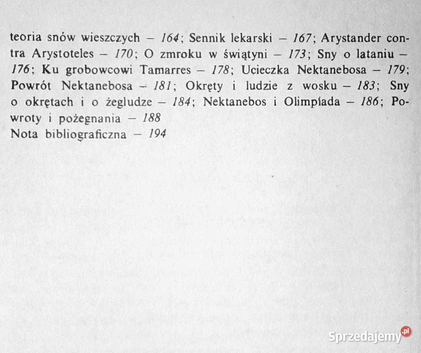 Sennik Artemidora Aleksander Krawczuk Chełm