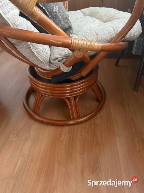 FOTEL RATANOWY małopolskie Kraków