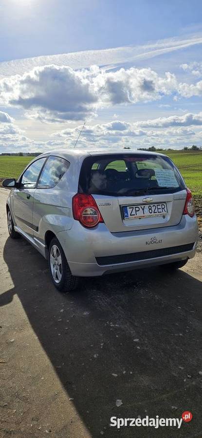 12 benzynaChevrolet Aveoto samo co Opel Corsa zachodniopomorskie Barlinek sprzedam