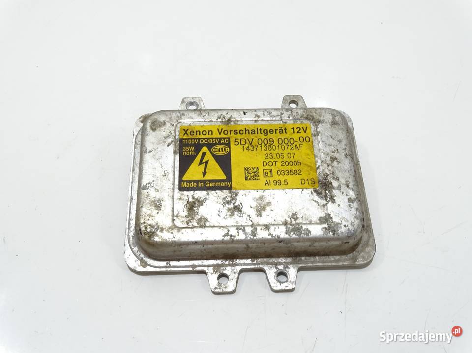 PRZETWORNICA LAMPY XENON BMW E60 E61 5DV00900000 Strzyżewice sprzedam