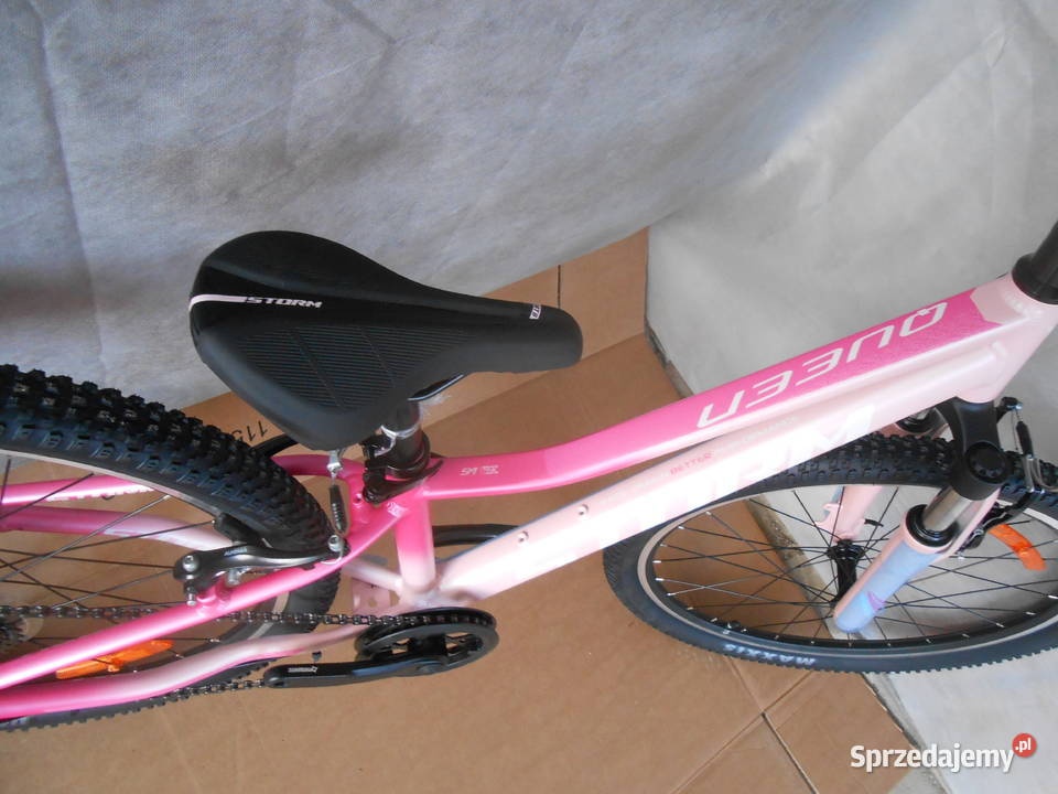 Rower dziewczynki 24 lekki alu MTB Jordanowo