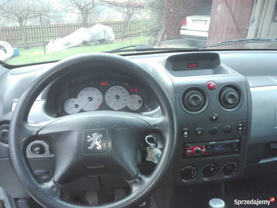Peugeot partner 14 benzynagaz srebrny Siedliska-Bogusz