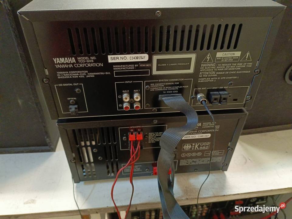 Wieża MIDI YAMAHA TCDGX5 kolumny pilot Wieże i miniwieże Lubin