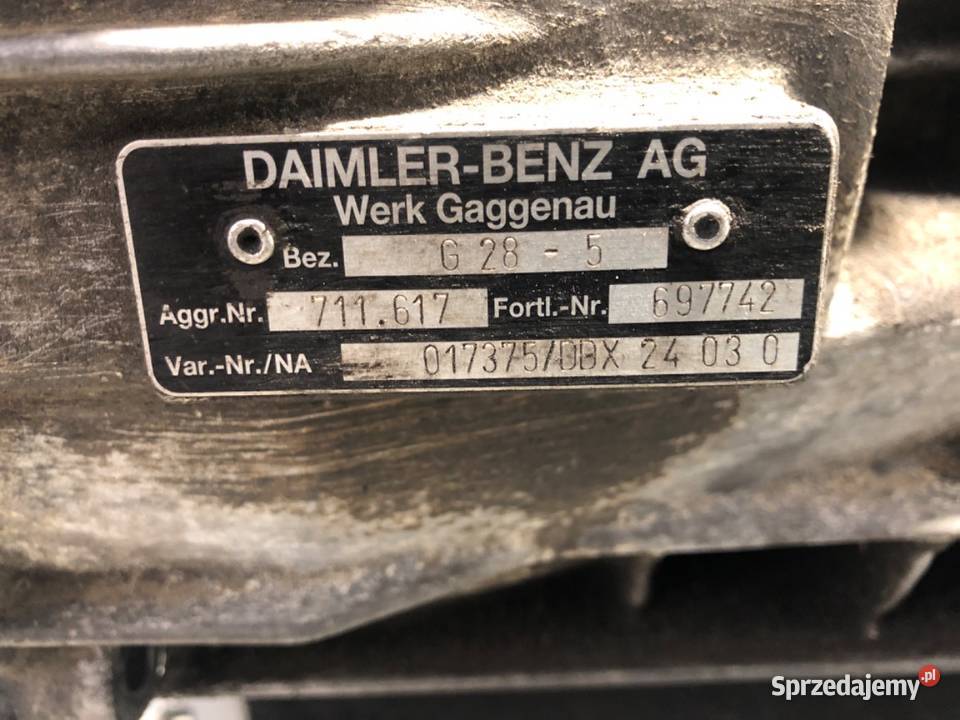 SKRZYNIA BIEGÓW VW LT 28 35 G285 28 131 9606 osobowe