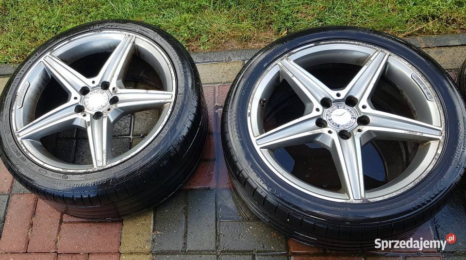 ALUFELGI 18 AMG MERCEDES CKLASA W205 KOMPLET mazowieckie