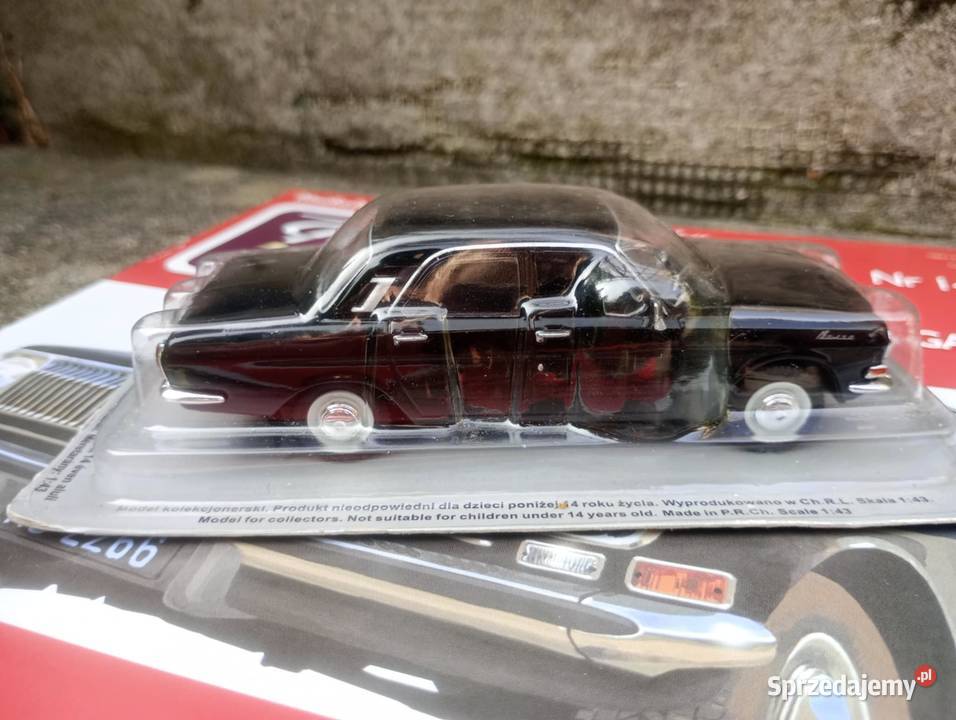 GAZ WOŁGA M24 kolekcja kultowe auta PRL model Warszawa
