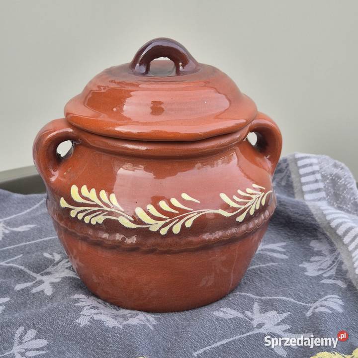 gliniane naczynie do zapiekania gliniany garnek