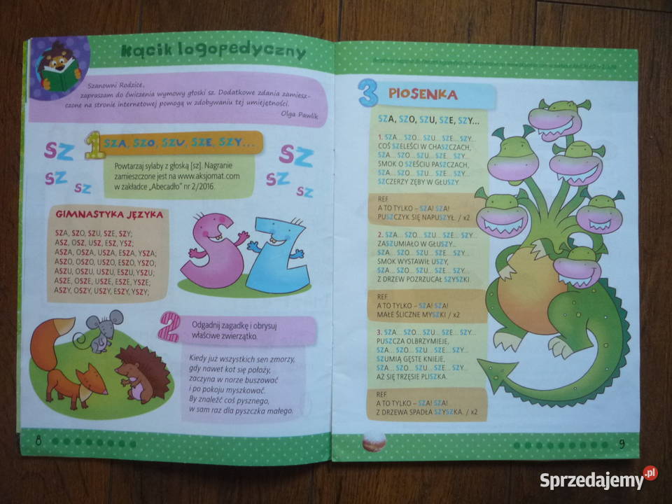 Abecadło Świerszczyk Czasopisma dzieci Szczecin