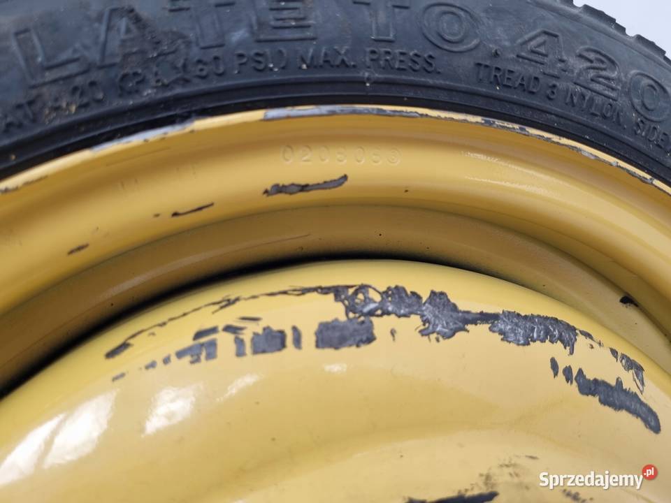 KOŁO DOJAZDOWE Honda Jazz II III 11570 D14 R14 Samochodowe Chełm