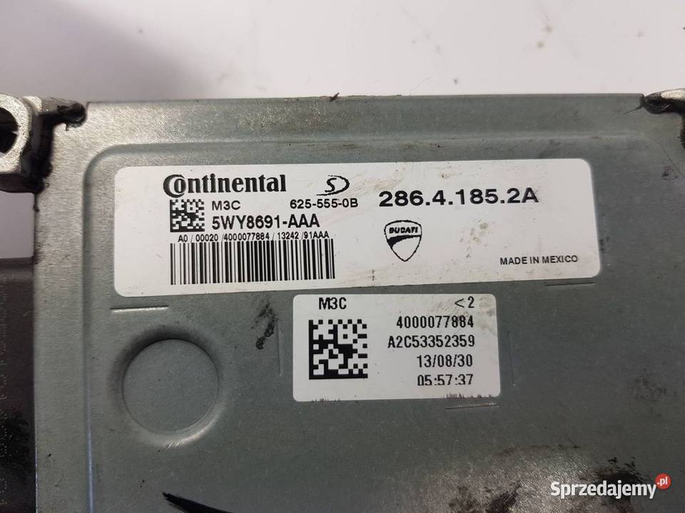 KOMPUTER SILNIKA ECU DUCATI MONSTER 696 ABS Lipno