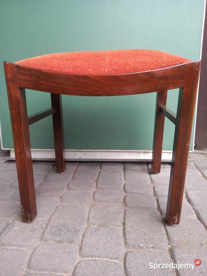 Stary taboret stołek na sprężynach do fortepianu wielkopolskie sprzedam