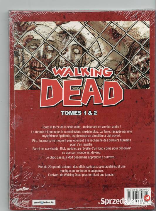 WALKING DEAD AUDIOBOOK TOMES 1 2 AUDIO BOOK Warszawa