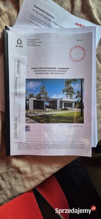 Projekt parterowego domu Przejrzysty D27 o pow Warszawa