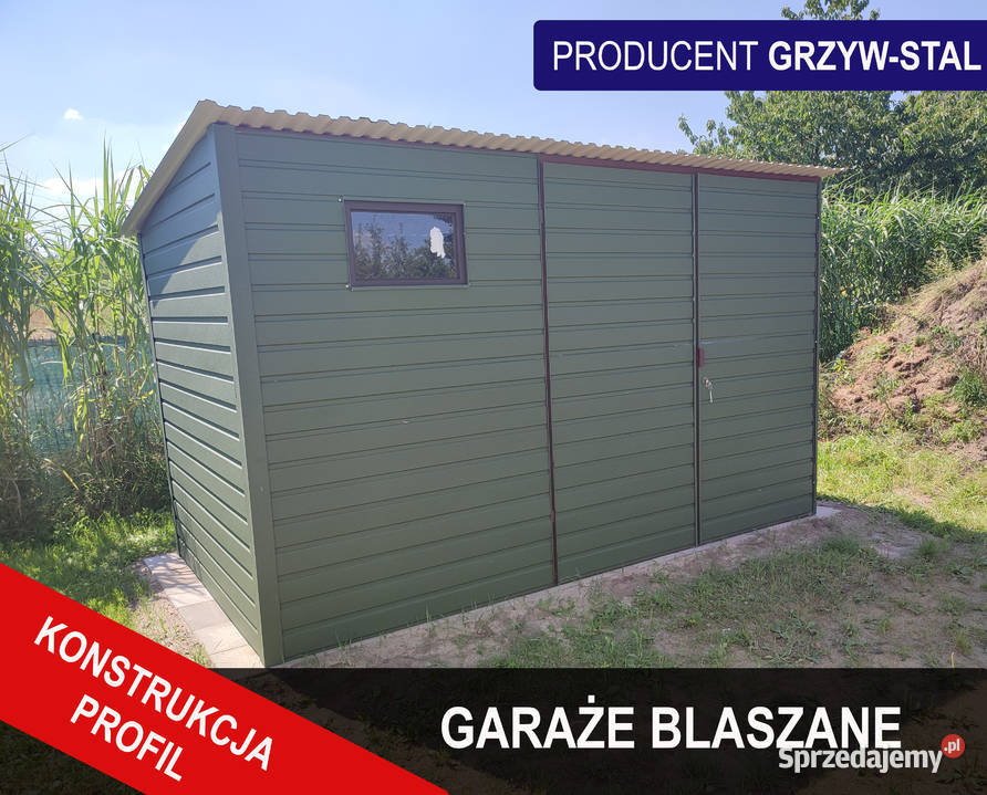 Garaż Blaszany Magazyn Gospodarczy Grzywstal Legnica