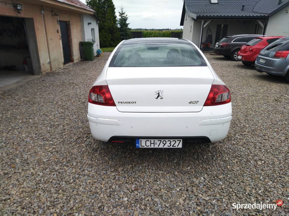 Peugeot 407 16 hdi doinwestowany wszystko Zarejestrowany w Polsce Chełm