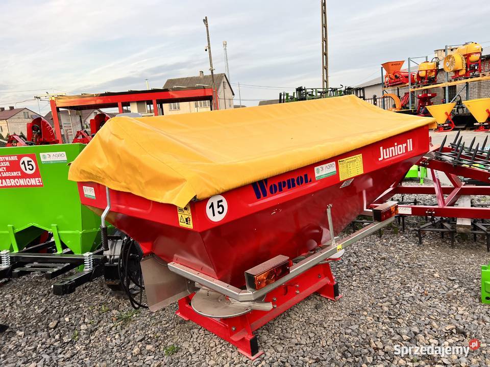 Rozsiewacz polowy Junior 800 2tarczowy Langren Łuków