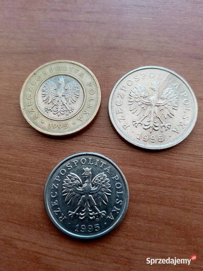 Monety z 1995 roku śląskie Skoczów