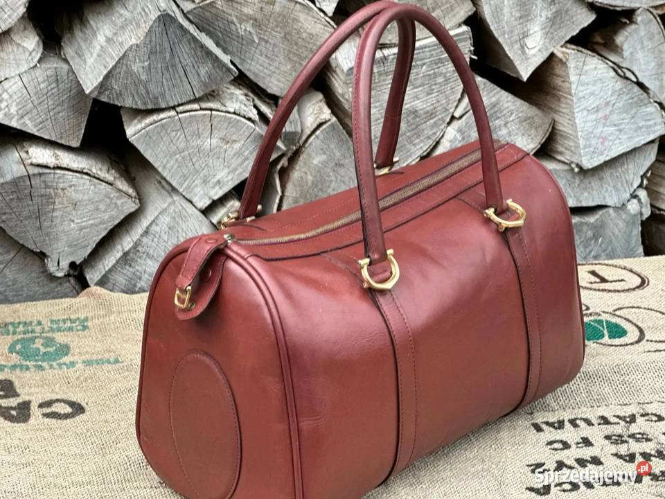 Torba Vintage Cartier Boston 40 stan idealny 100 42cm Torby i torebki