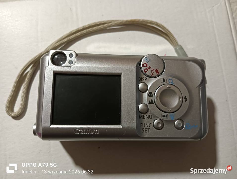 Canon PowerShot A430 Digital Cam CCD Retro Imielin