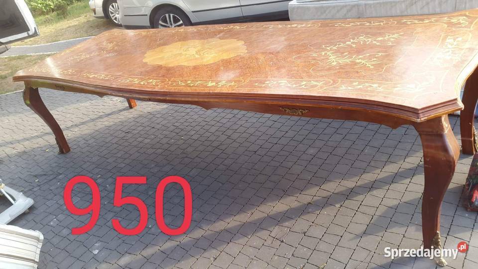 Fotel fotelik stylowy tron Ludwik Ryki