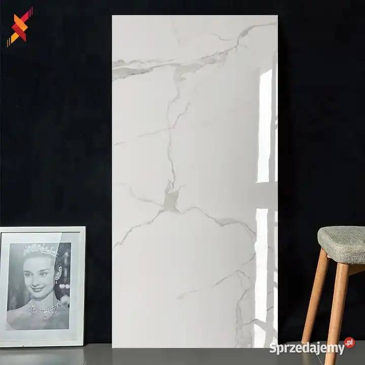 GRES POLEROWANY 120x60 BIAŁY MARMUR gatunek 1 Łask