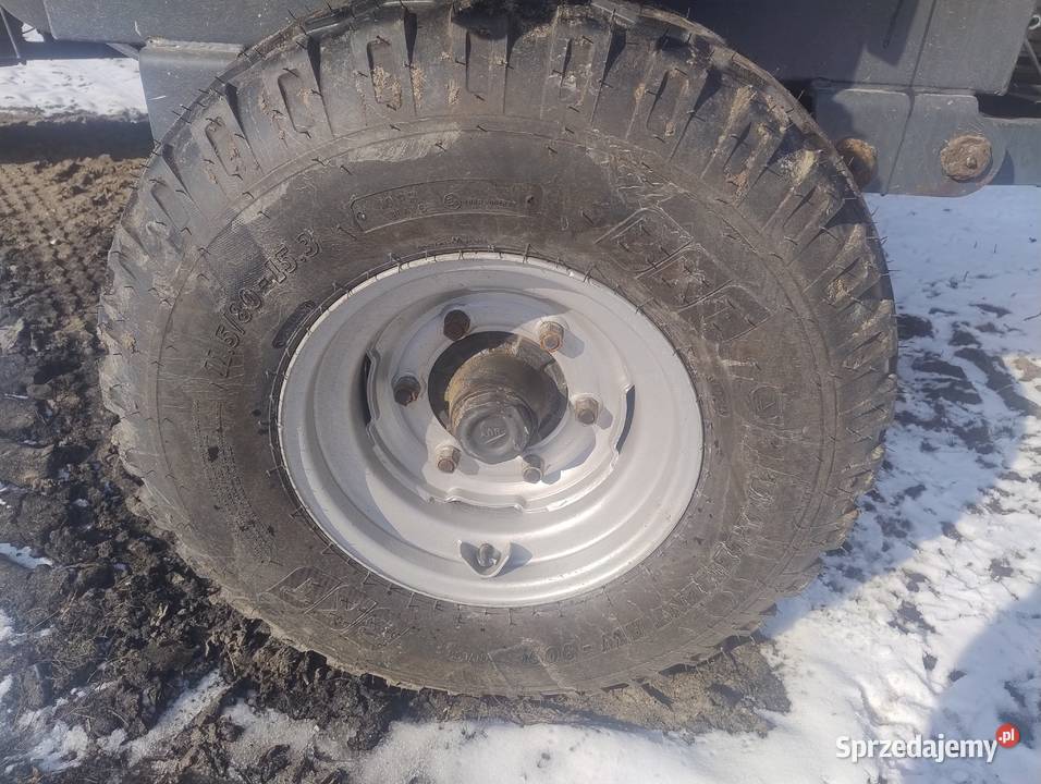 Sprzedam komplet kół balonowych do przyczepy Iwonie