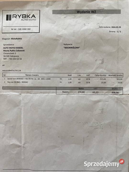 Sprzedam Audi A4 B6 doinwestowane Starogard