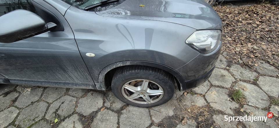 Nissan qashqai 20dci 4x4 uszkodzony silnik klimatyzacja