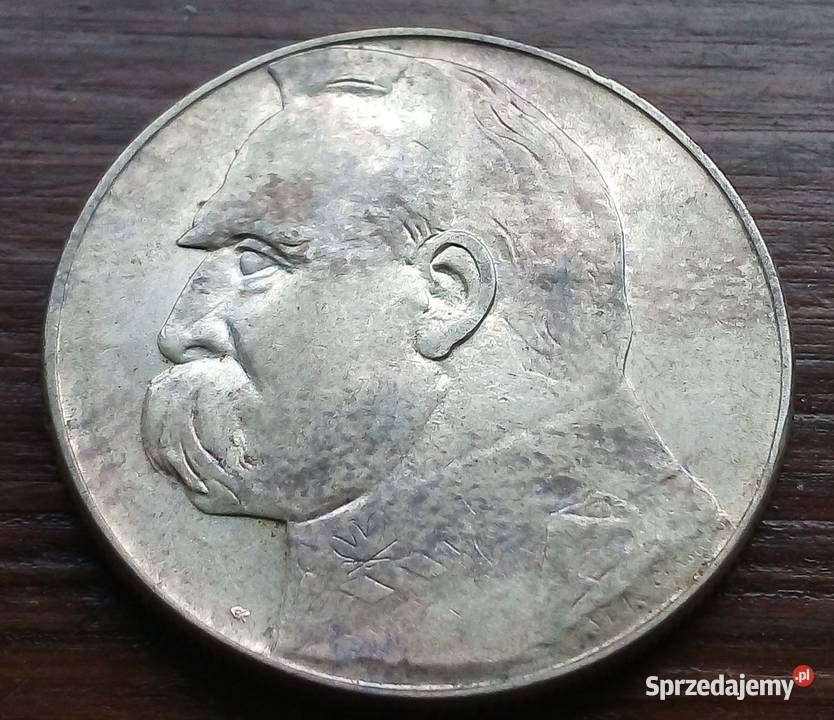 POLSKA10 1935 r SREBRO 750JÓZEF PILSUDSKI
