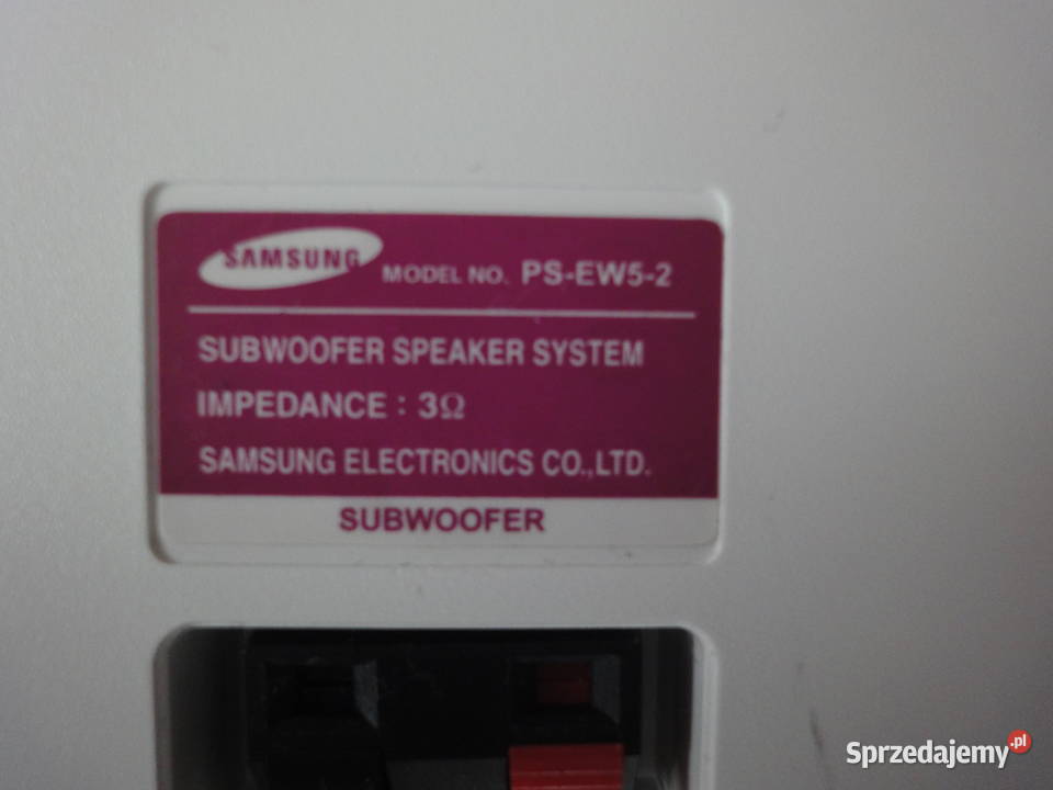 subwoofer pasywny samsung Kraków