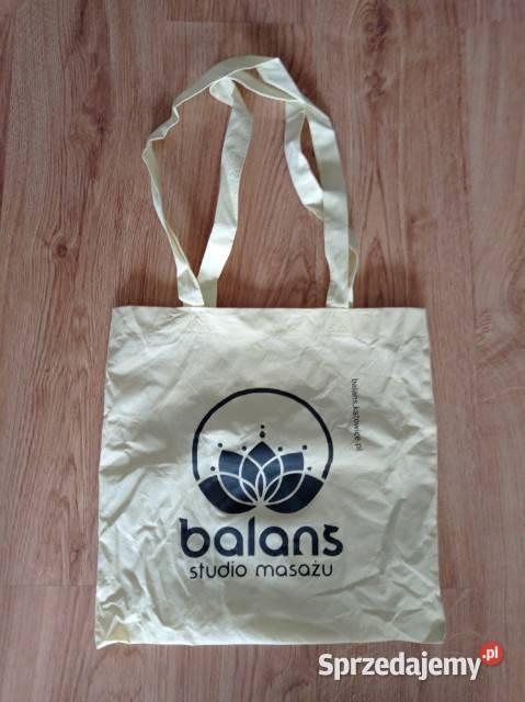 Torba ekologiczna z nadrukiem balans studio