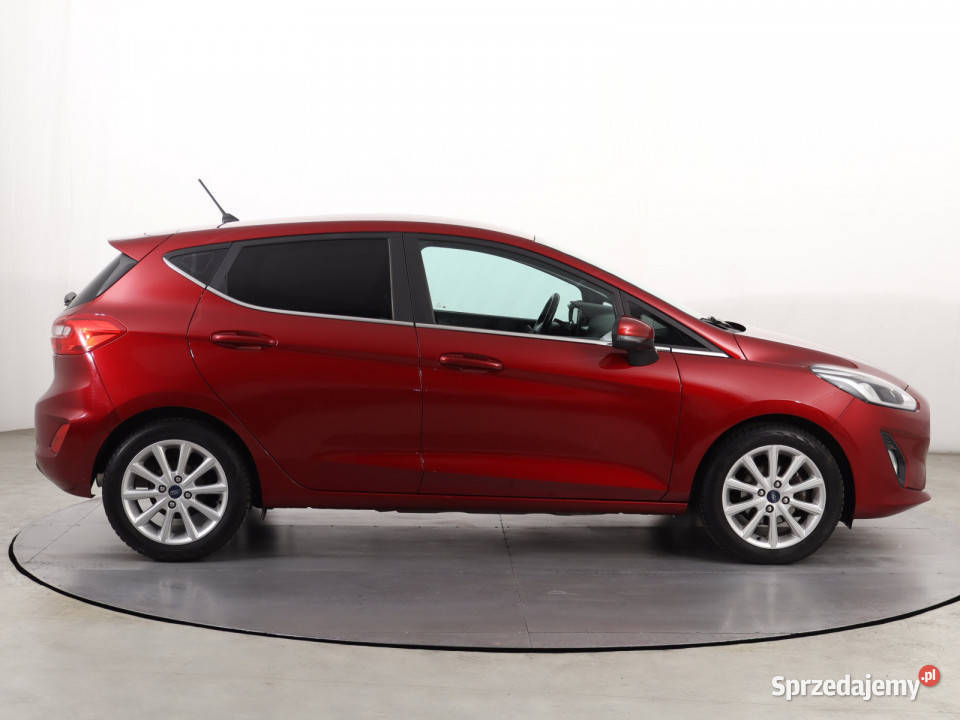 Ford Fiesta 10 EcoBoost bordowy Fiesta Katowice