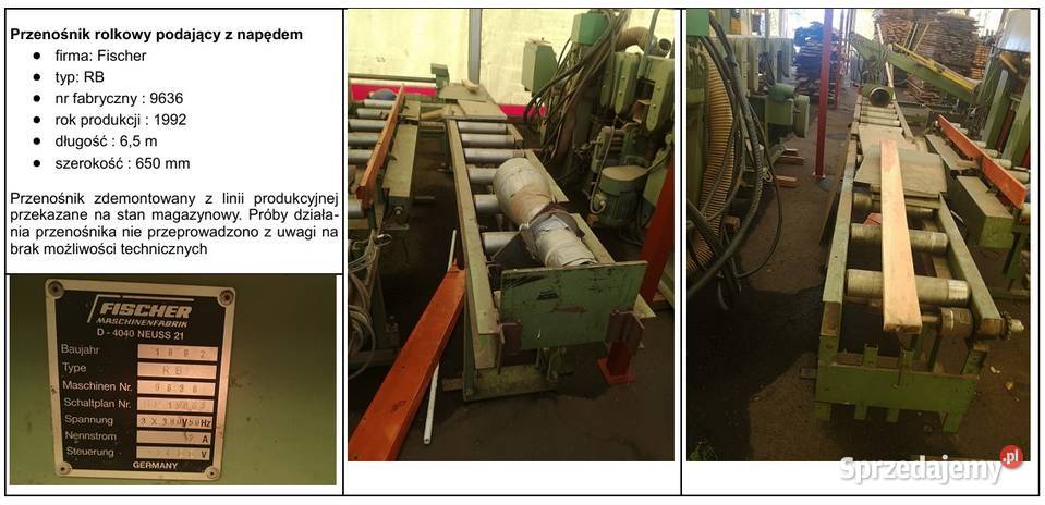 Linia do sztaplowania pakowania firmy FISCHER Rogalice