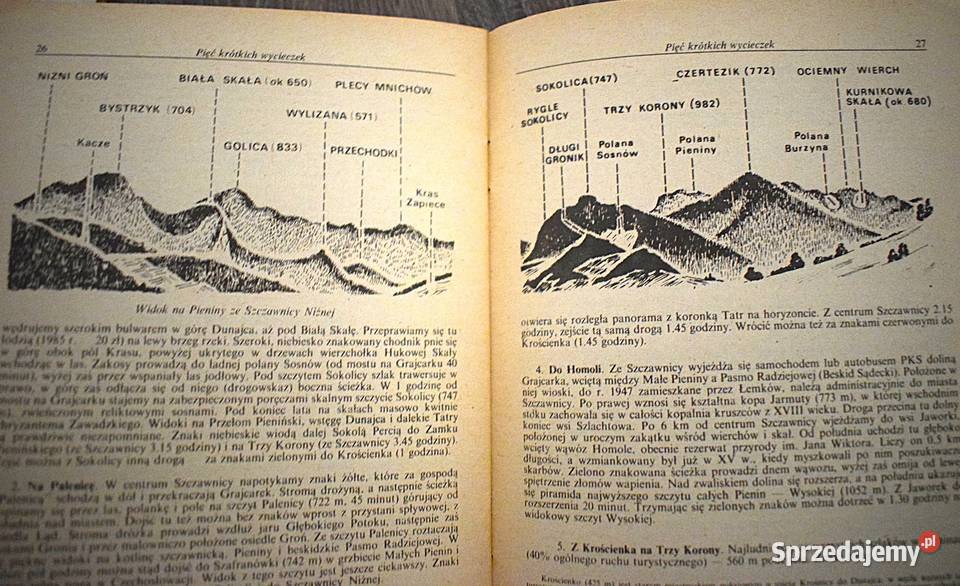 Spływ przełomem Pienińskim Podstawy Antykwariat kujawsko-pomorskie