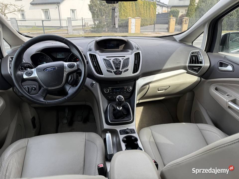 PIĘKNY FORD C TITANIUM skóry 20 TDCI 163HP lubelskie Międzyrzec Podlaski