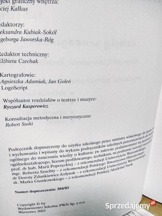 Wiedza o kulturze używane podręczniki szkolne mazowieckie Warszawa