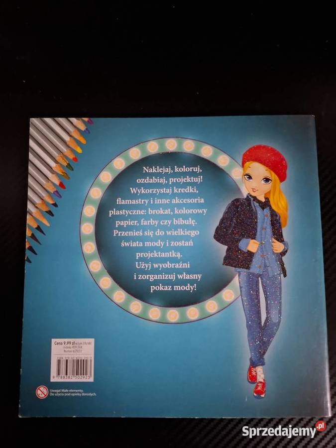 Modelki Kolekcja na Zimę Książka z Naklejkami mazowieckie Warszawa