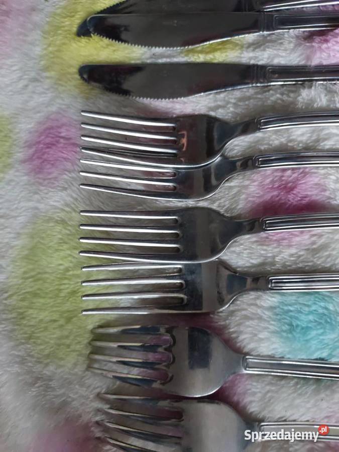 6 widelce 5 nóże Wrocław