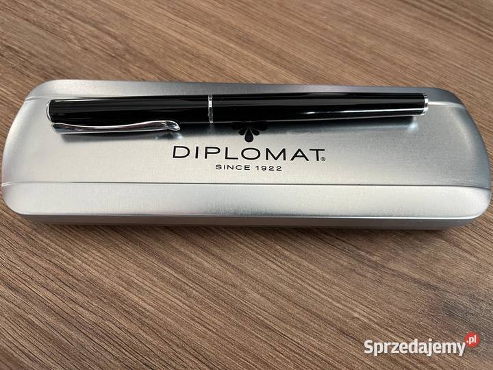 Pióro wieczne Diplomat Traveller Black F stan Warszawa